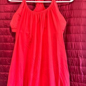 Lululemon Athletica Red Tank Top